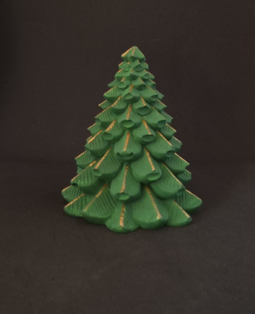 Sapin avec dorures